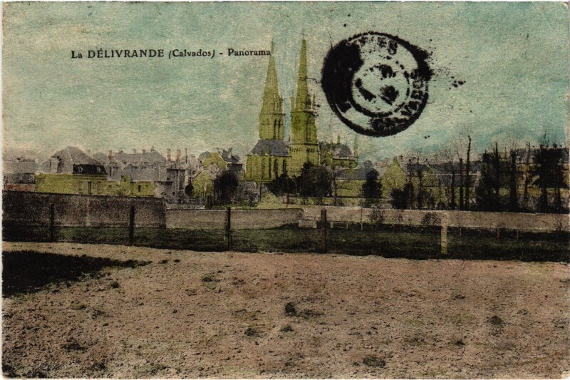 Carte postale ancienne La Délivrande Panorama