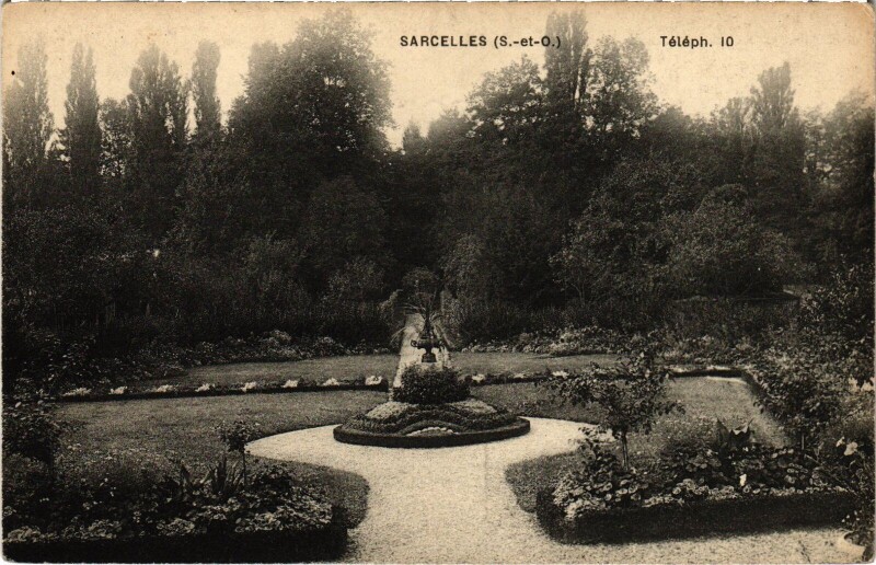 Carte postale ancienne Sarcelles Le Parc France à Sarcelles