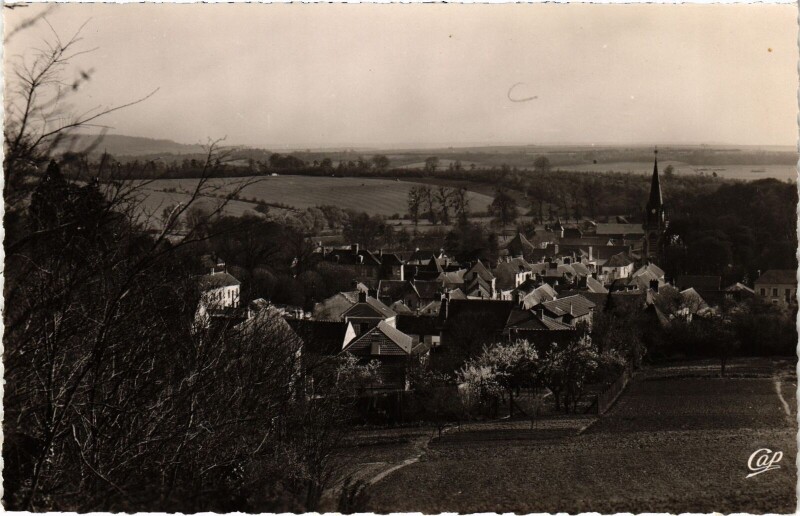 Carte postale ancienne Vigny Vue Generale France à Vigny