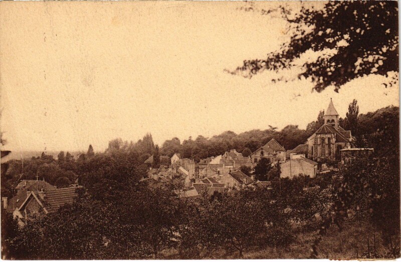 Carte postale ancienne Saint-Prix Le Bourg France à Saint-Prix