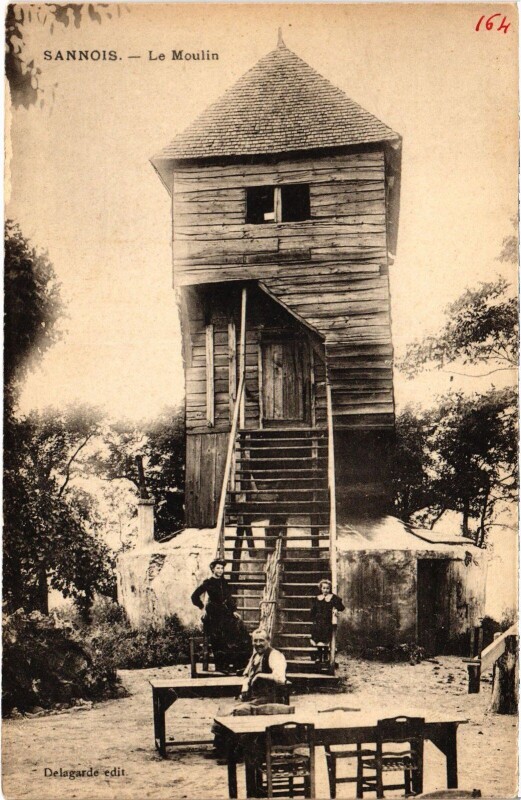 Carte postale ancienne Sannois Le Moulin France à Sannois