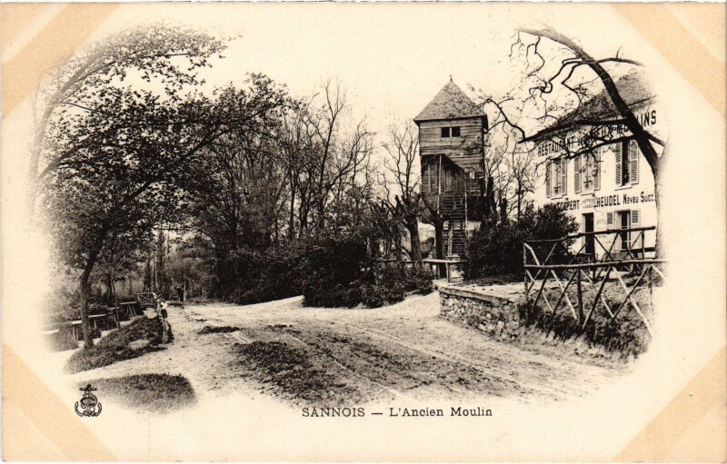 Carte postale ancienne Sannois L'Ancien Moulin France à Sannois