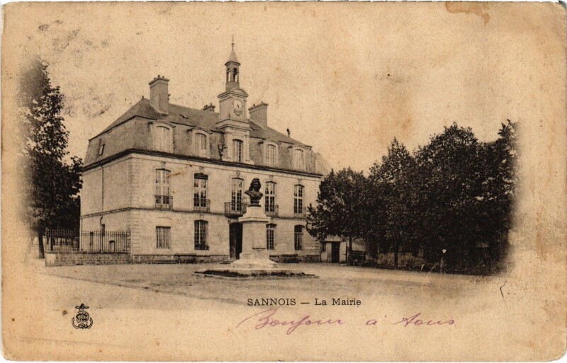 Carte postale ancienne Sannois Le Mairie France à Sannois