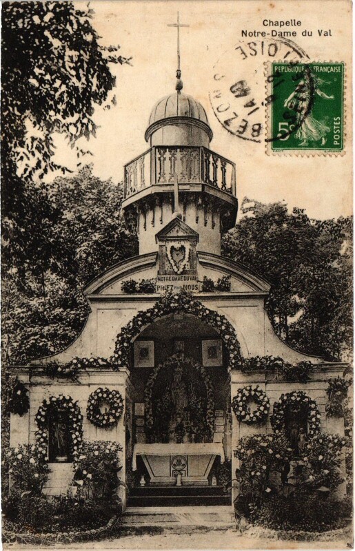 Carte postale ancienne Argenteuil Notre-Dame du Val France à Argenteuil