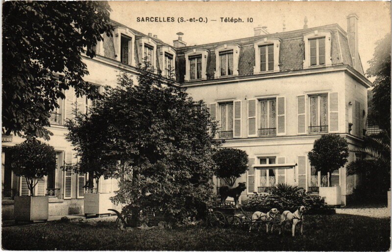Carte postale ancienne Sarcelles La Maison France à Sarcelles