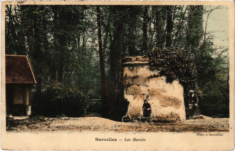 Carte postale ancienne Sarcelles Les Marais France à Sarcelles