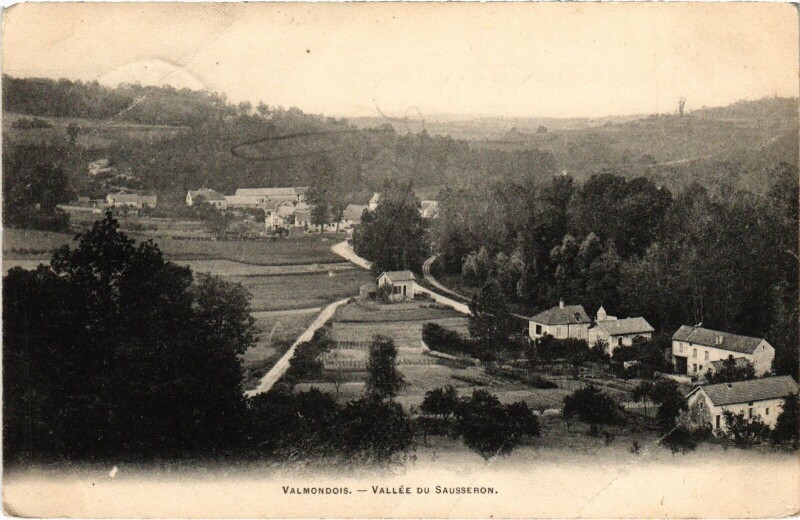 Carte postale ancienne Valmondois Vallee du Sausseron France à Valmondois