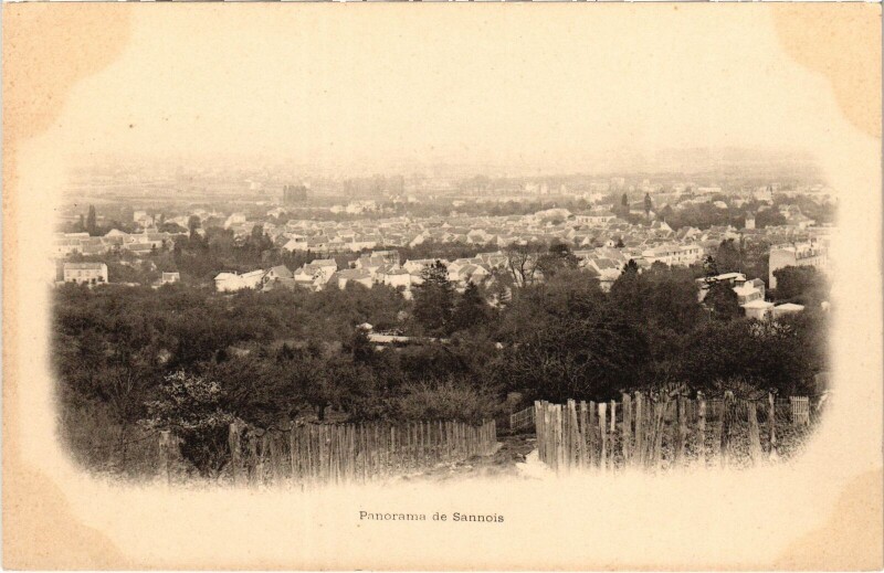 Carte postale ancienne Sannois Panorama France à Sannois