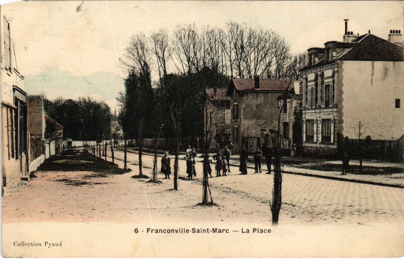 Carte postale ancienne Franconville La Place France à Franconville