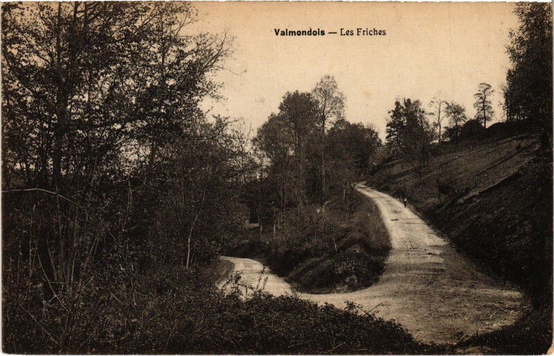 Carte postale ancienne Valmondois Les Friches France à Valmondois
