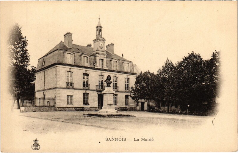 Carte postale ancienne Sannois La Mairie France à Sannois