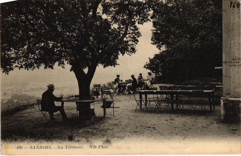 Carte postale ancienne Sannois La Terrasse France à Sannois