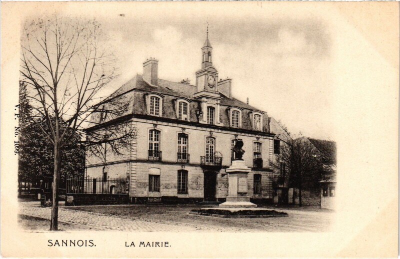 Carte postale ancienne Sannois La Mairie France à Sannois