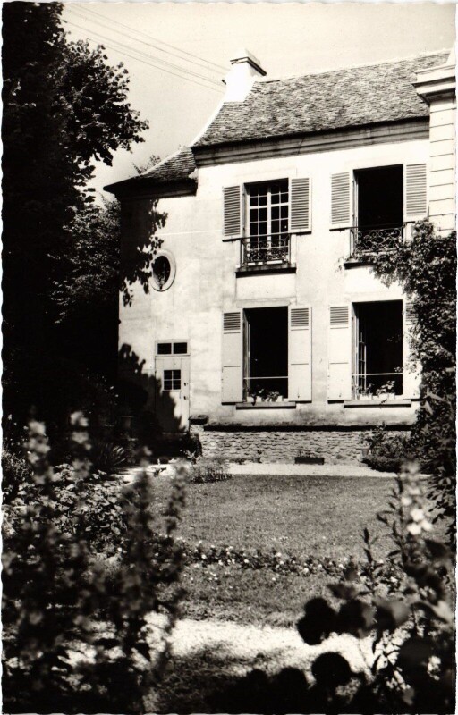 Carte postale ancienne Montmorency La maison cote jardin France à Montmorency