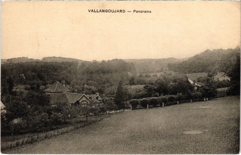 Carte postale ancienne Vallangoujard Panorama France à Vallangoujard