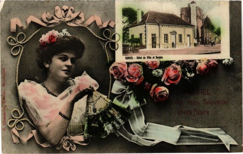 Carte postale ancienne Souvenir de Huriel à Huriel
