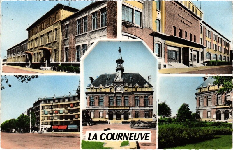 Carte postale ancienne La Courneuve à La Courneuve
