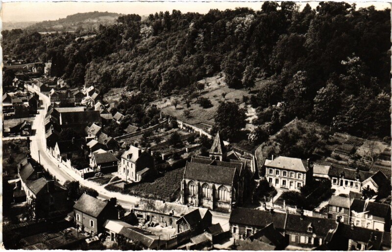 Carte postale ancienne Jaux vue d'ensemble