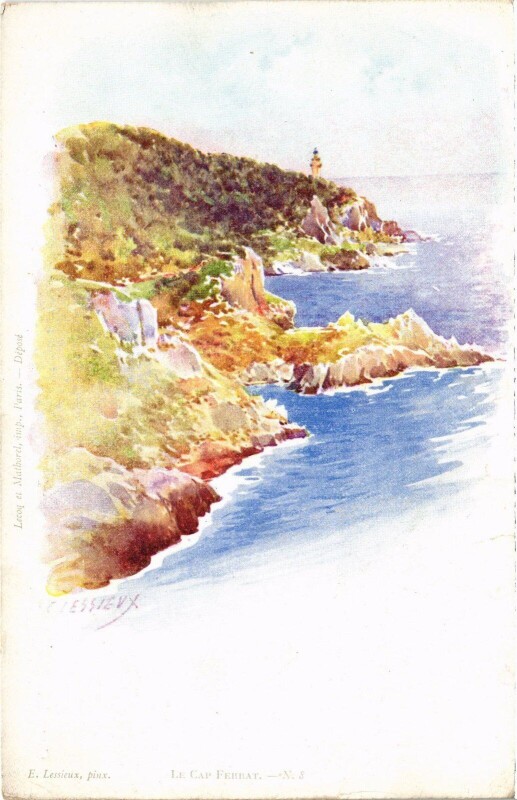Carte postale ancienne Cap Ferrat