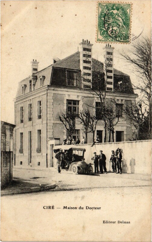 Carte postale ancienne Ciré Maison du Docteur