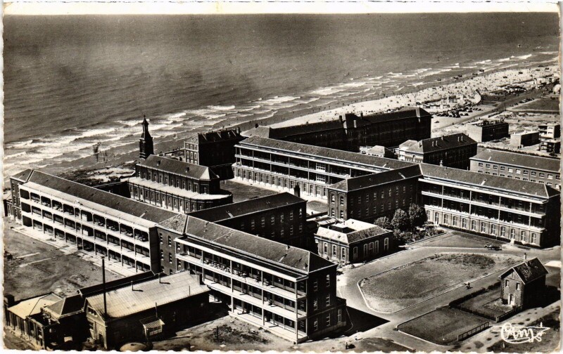 Carte postale ancienne Berck-Plage Hopital Maritime à Berck