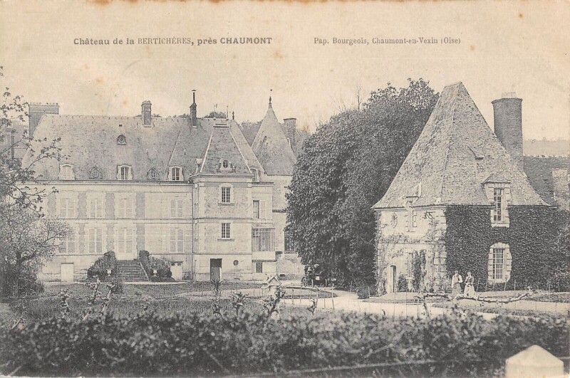 Carte postale ancienne Chateau De Berticheres - Pres Chaumont