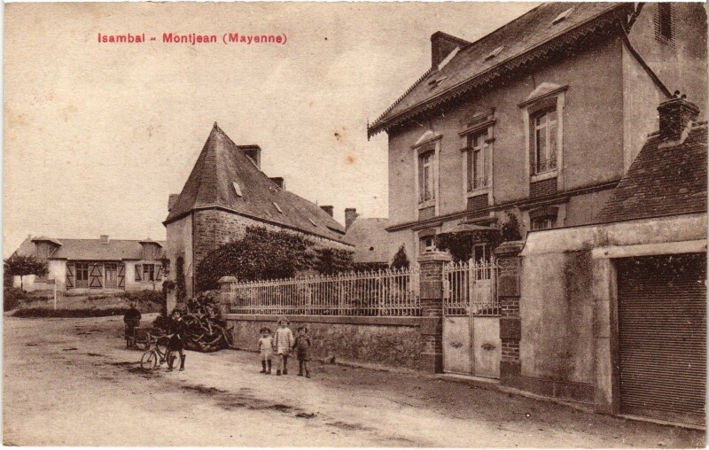 Carte postale ancienne Isambal Montjean