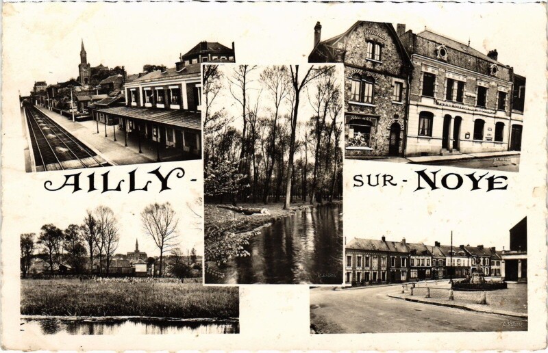 Carte postale ancienne Ailly-sur-Noye à Ailly-sur-Noye