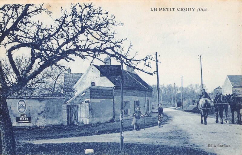 Carte postale ancienne Le Petit Crouy