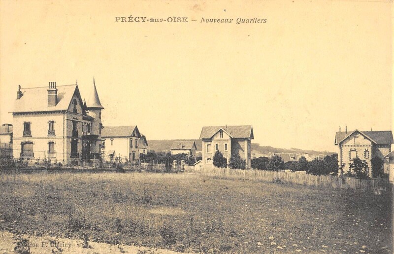 Carte postale ancienne Precy Sir Oise - Nouveau Quartiers