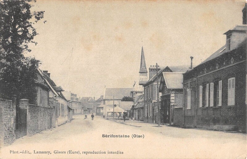 Carte postale ancienne Serifontaine