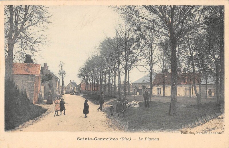 Carte postale ancienne Sainte Genevieve / Le Placeau