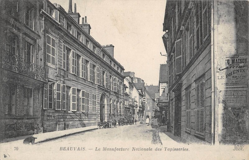 Carte postale ancienne Beauvais - La Manufacture Nationale Des Tapisseries à Beauvais