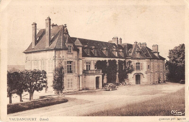 Carte postale ancienne Vaudancourt à Vaudancourt