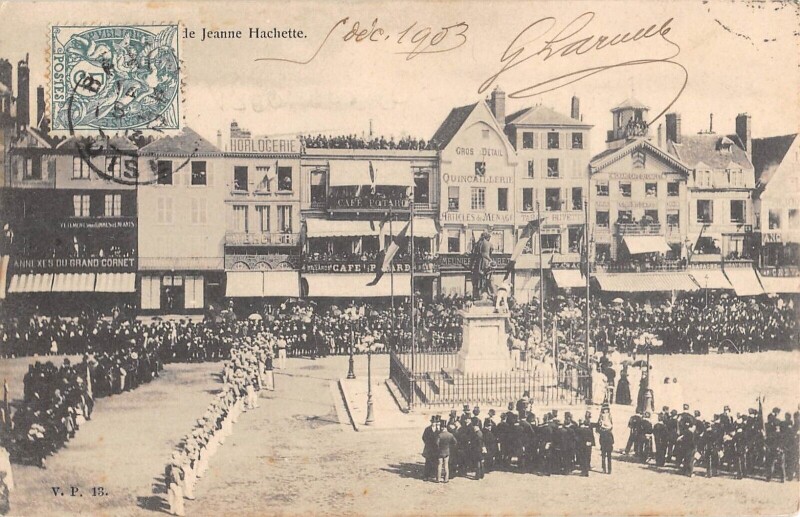 Carte postale ancienne Beauvais - Fete De Jeanne Hachette à Beauvais