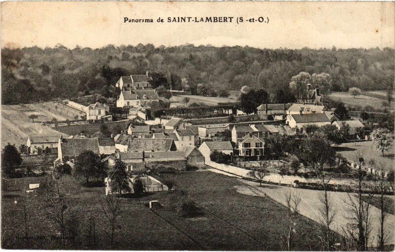 Carte postale ancienne Saint-Lambert Panorama à Saint-Lambert
