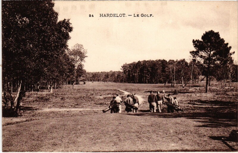Carte postale ancienne Hardelot Le Golf