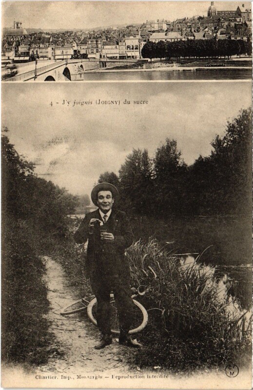 Carte postale ancienne Joigny à Joigny