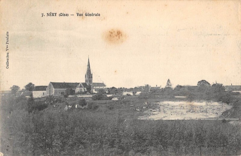 Carte postale ancienne Nery - Vue Generale
