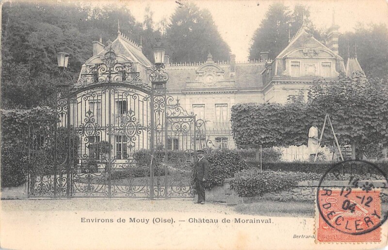 Carte postale ancienne Chateau De Morainval