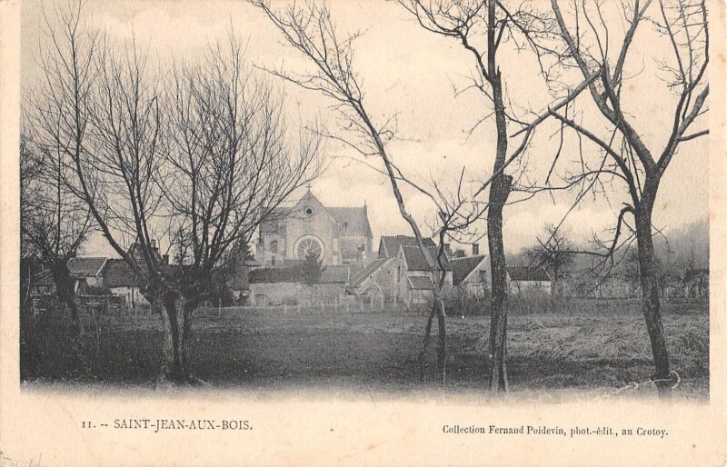 Carte postale ancienne Saint Jean Aux Bois à Saint-Jean-aux-Bois