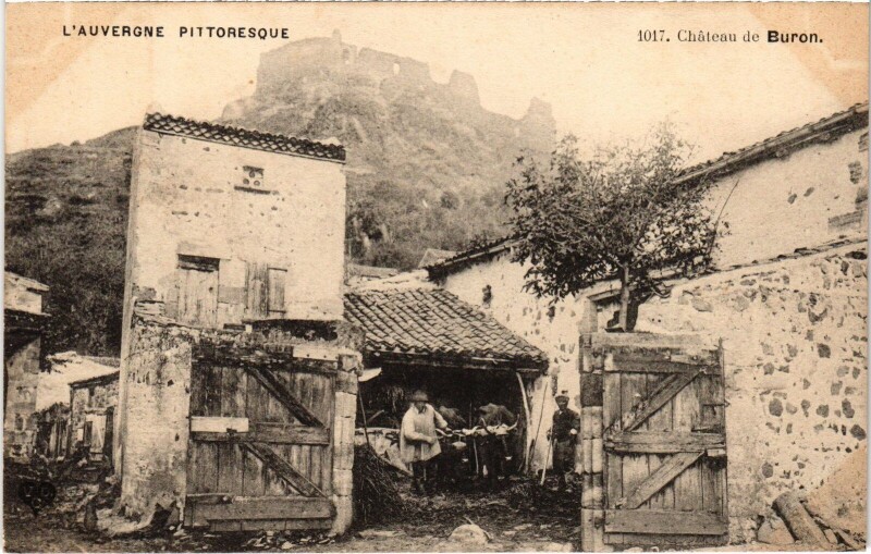 Carte postale ancienne Chateau de Buron