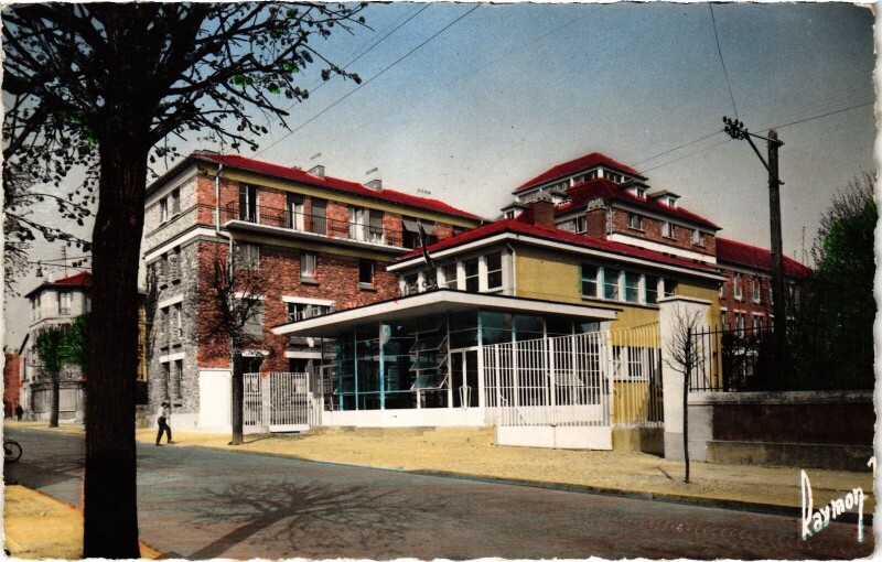 Carte postale ancienne Villejuif Institut G. Roussy