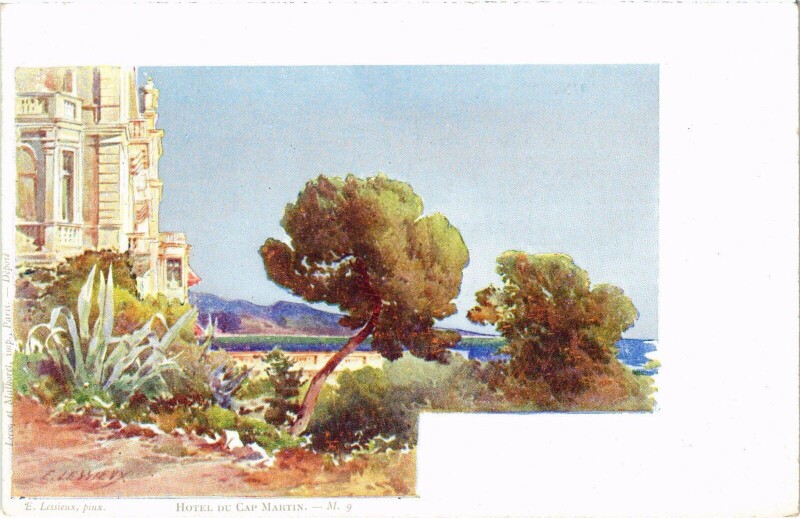 Carte postale ancienne Hotel du Cap Martin