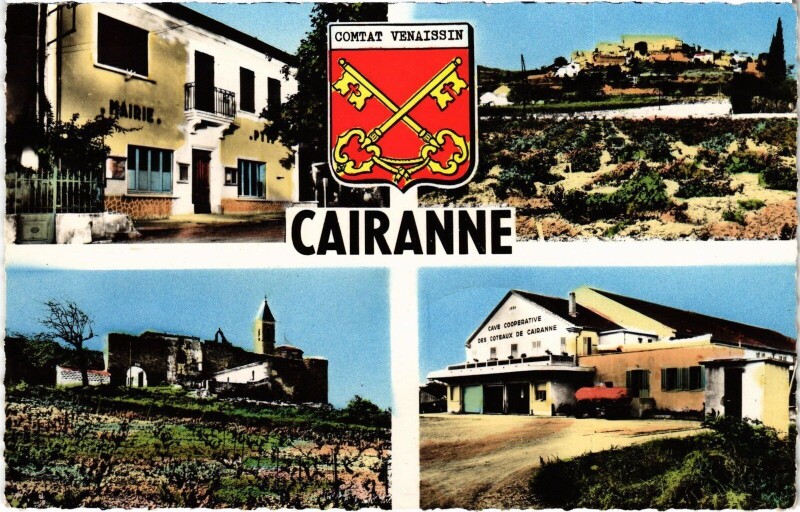 Carte postale ancienne Cairanne à Cairanne