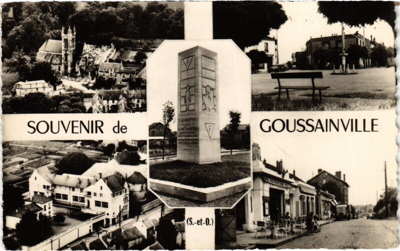Carte postale ancienne Souvenir de Goussainville à Goussainville