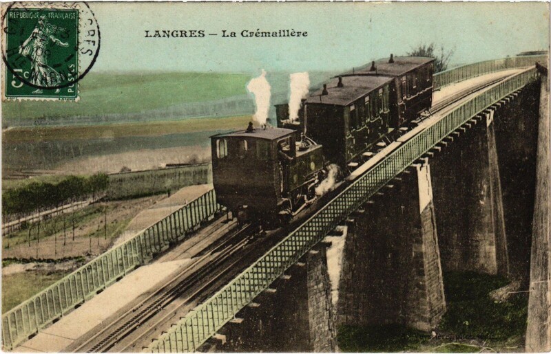 Carte postale ancienne Langres la Crémaillere à Langres