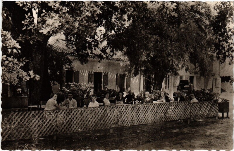 Carte postale ancienne Belin Hostellerie des Pins