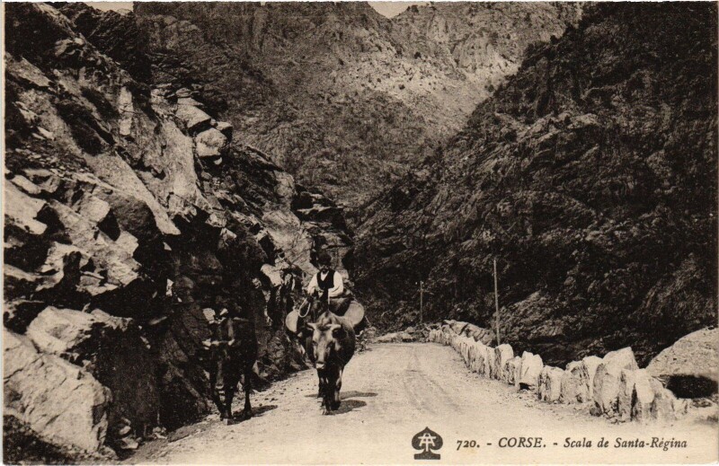 Carte postale ancienne Scala de Santa-Regina