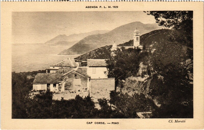 Carte postale ancienne Pino Vue Generale